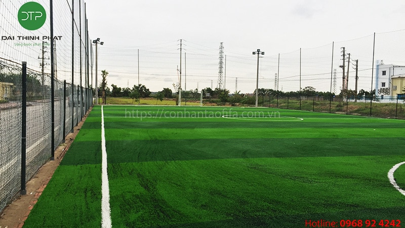 Đại Thịnh Phát thi công sân bóng tại KCN Đại Đồng - Hoàn Sơn