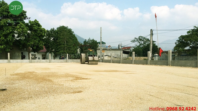 Đại Thịnh Phát thi công sân cỏ nhân tạo tại Phù Yên Sơn La